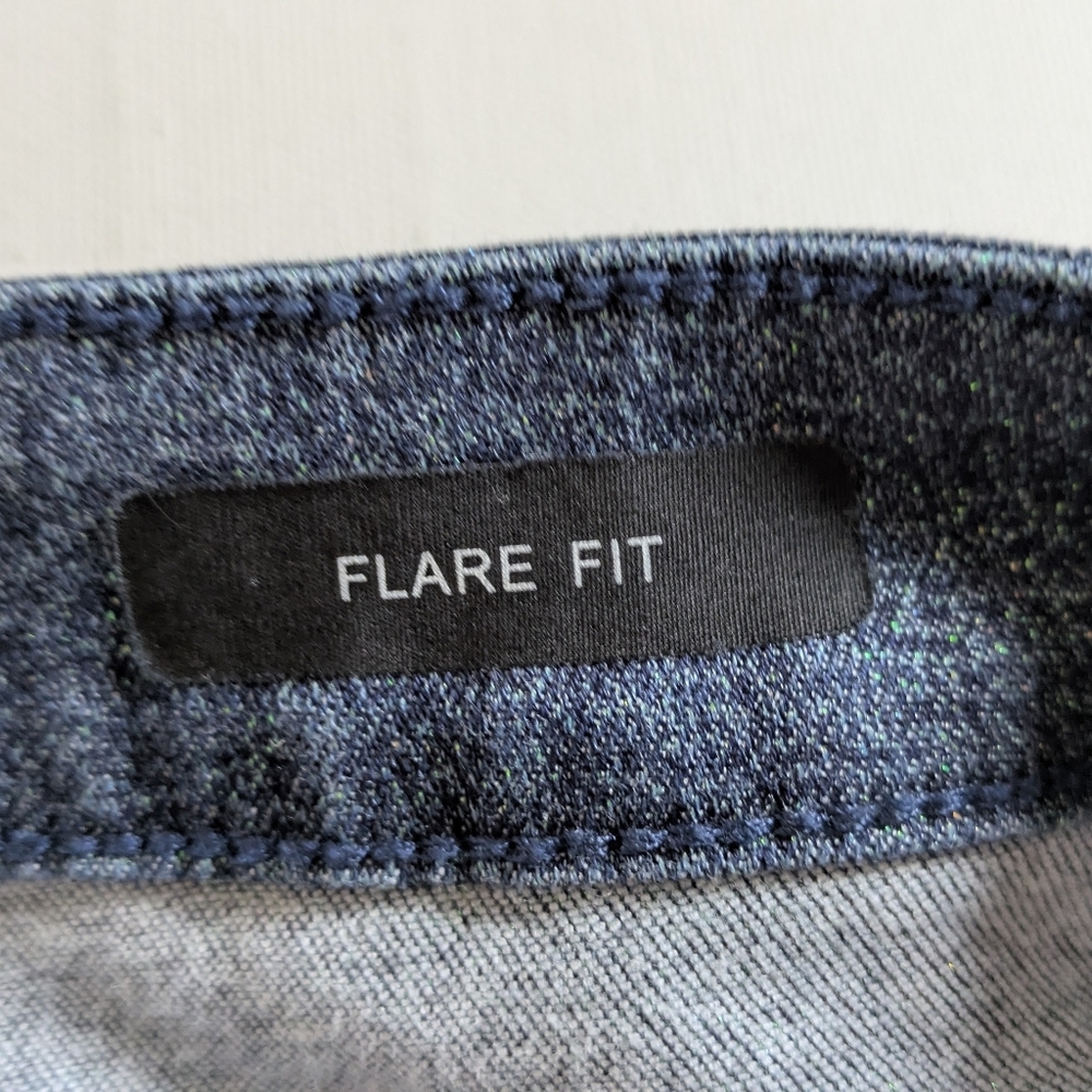 Judy Blue Feeling Glamorous Sparkle Flare Jeans Vintage 90's Y2K Hippie Sz 9/29 - Picture 6 of 16
